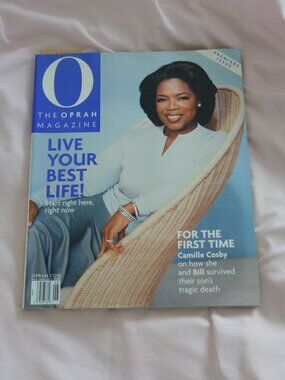O The Oprah Magazine Premiere Issue May/June 2000 Vol 1 No 1 NO LABEL First Ed
